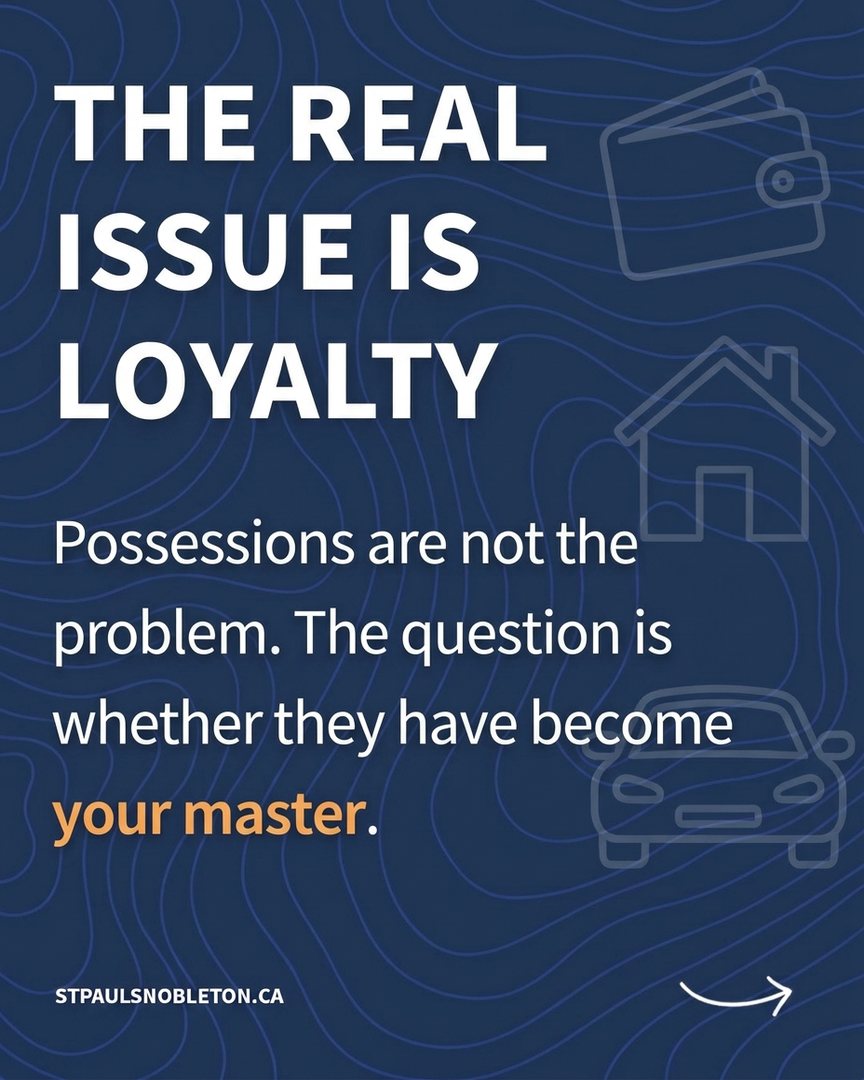 The real issue is loyalty